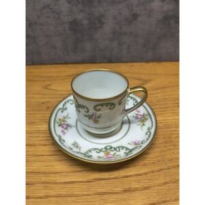 CH. FIELD HAVILAND LIMOGES TEACUP AND SAUCER‎